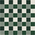Fototapeta geometryczna - szachownica Rebel Walls R21605 Tile Green Hot Pops