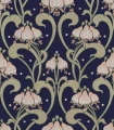 Fototapeta roślinna Rebel Walls R21746 Art Nouveau Flower Blue Hot Pops