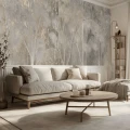 Fototapeta elegancki krajobraz drzew z łukami Incantata Wall Art