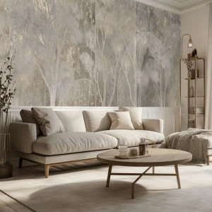Fototapeta elegancki krajobraz drzew z łukami Incantata Wall Art