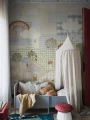 Mural patchworkowa natura Boras Tapeter Studio 9867W Patchwork Cottage Magical Walls