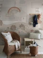 Mural patchworkowa natura Boras Tapeter Studio 9868W Patchwork Cottage Magical Walls