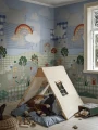Mural patchworkowa natura Boras Tapeter Studio 9869W Patchwork Cottage Magical Walls