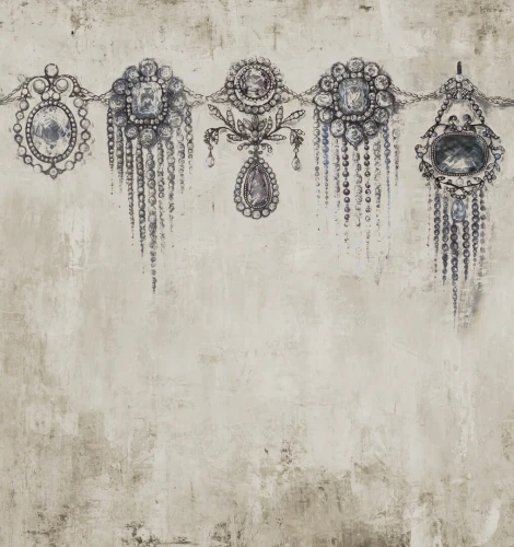 Fototapeta biżuteria Wall&Deco WET_JO1902 WET SYSTEM 2019