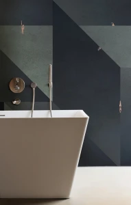 Fototapeta geometria i pływaczki Wall&Deco WET_PL1901 WET SYSTEM 2019