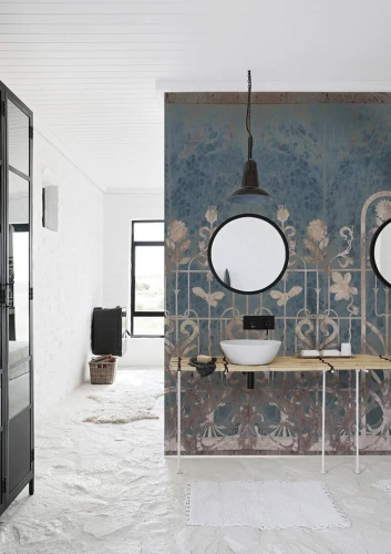 Fototapeta ogrodowe kraty Wall&Deco WET_SG1901 WET SYSTEM 2019