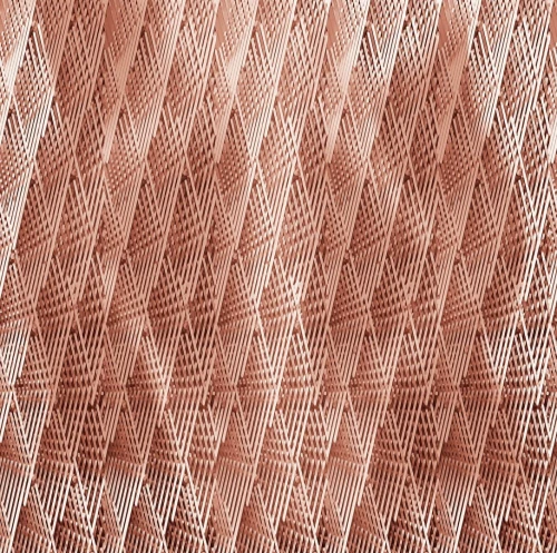 Fototapeta geometryczna z efektem 3D Wall&Deco WET_WL1902 WET SYSTEM 2019
