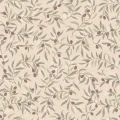 Tapeta gałązki oliwne Sandberg S10681 Olivia Burgundy Villa Como