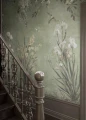 Fototapeta botaniczna w malarskim stylu Sandberg S10815 Nicola Sage Green Villa Como