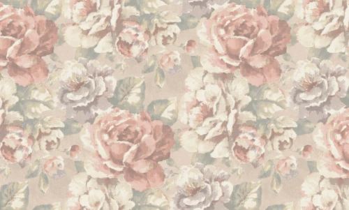 Tapeta kwiaty vintage Grandeco KE3002 Keen - 106 cm szer.