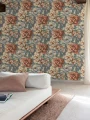 Tapeta kwiaty vintage Grandeco KE3003 Keen - 106 cm szer.