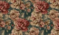 Tapeta kwiaty vintage Grandeco KE3004 Keen - 106 cm szer.