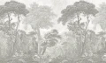 Fototapeta krajobraz drzew Hood Greige Wall Art