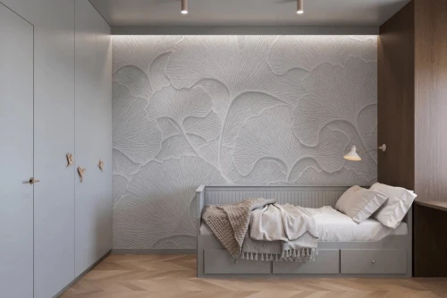 Fototapeta liście miłorzębu Perla Wall Art
