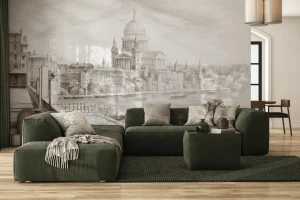 Fototapeta krajobraz architektury nad Tamizą Tamis Wall Art