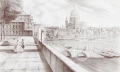 Fototapeta krajobraz architektury nad Tamizą Tamis Wall Art