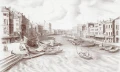 Fototapeta inspirowana widokiem weneckiego kanału Venezia Wall Art
