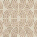Tapeta tekstylna z geometrycznym haftem Casamance 71860329 Ares Mimbeau