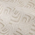 Tapeta tekstylna z haftem Casamance 77020137 Piquey Mimbeau