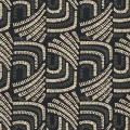 Tapeta tekstylna z haftem Casamance 77020423 Piquey Mimbeau