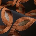 Tapeta tekstylna z eleganckim haftem Casamance 77380377 Mimbeau