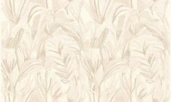 Tapeta tekstylna haftowane liście Casamance 72740119 Taormina