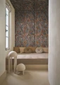 Tapeta tekstylna haftowane liście Casamance 72740119 Taormina