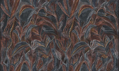 Tapeta tekstylna haftowane liście Casamance 72740253 Taormina
