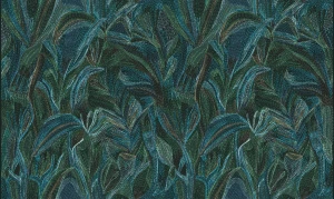 Tapeta tekstylna haftowane liście Casamance 72740327 Taormina