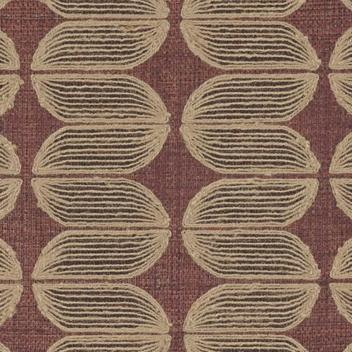 Tapeta naturalna z haftem Casamance 72970304 Isola Taormina