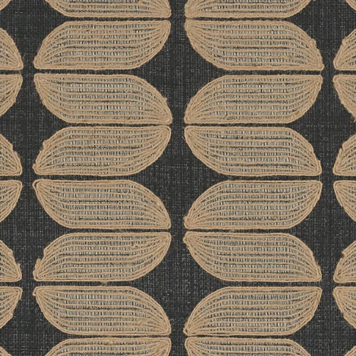 Tapeta naturalna z haftem Casamance 72970406 Isola Taormina