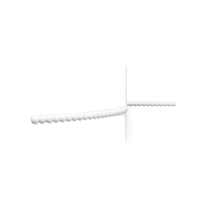 Listwa elastyczna ścienna art-deco P9904F Pearl Orac Decor wys. 2,5 cm