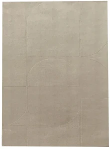 Dywan geometryczny beżowy Camino Beige Carpet Decor Fargotex