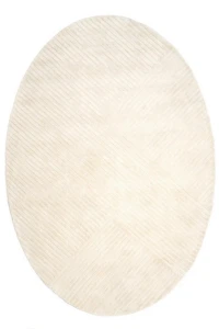 Dywan wiskozowy owalny Sierra Ivory Oval Carpet Decor Fargotex