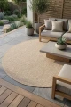 Dywan zewnętrzny okrągły Grano Amber Round Carpet Decor Outdoor/Indoor