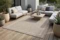 Dywan zewnętrzny Grano Frame Gray Carpet Decor Outdoor/Indoor