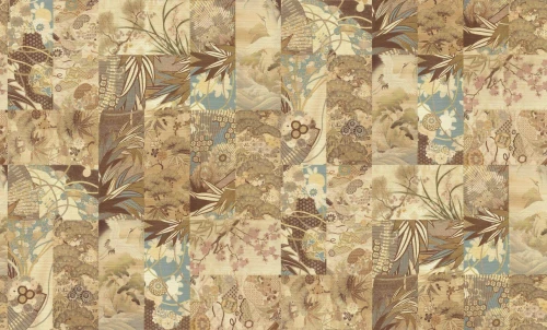 Tapeta orientalny patchwork Emiliana Parati DB73731 Voyage - 106 cm szer.