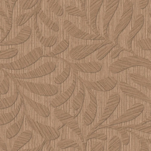 Tapeta liście inspirowane intarsją Decoprint TN29053 Marquetry Terra Nova