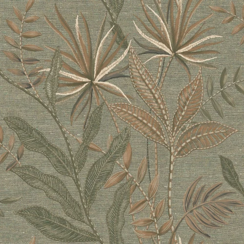 Tapeta tropikalne liście Decoprint TN29083 Tropical Weave Terra Nova