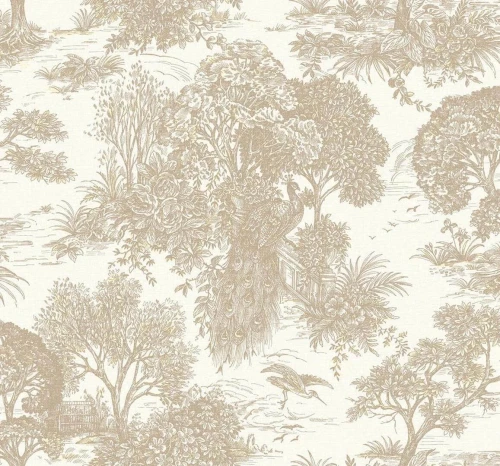 Tapeta w stylu toile de Jouy ACM PH10301 Phoenix 1