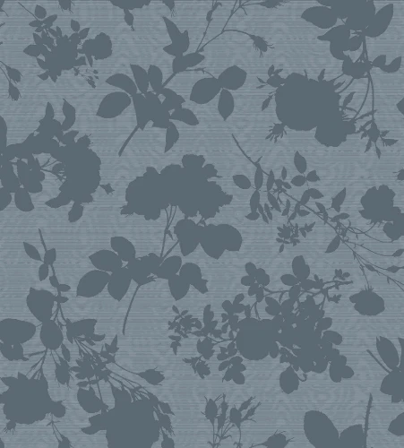 Tapeta roślinna z efektem mory jedwabiu Cole & Son 130/3007 Absence of Roses Moiré Vivienne Westwood