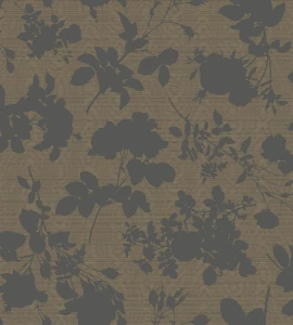 Tapeta roślinna z efektem mory jedwabiu Cole & Son 130/3008 Absence of Roses Moiré Vivienne Westwood