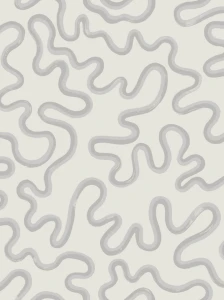 Tapeta falujące linie Cole & Son 130/8029 Rainforest Squiggle Vivienne Westwood