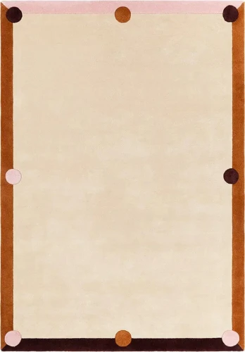 Dywan wełniany Carpets & More X Malwina Konopacka Berlin Terracotta 5521 Voyage