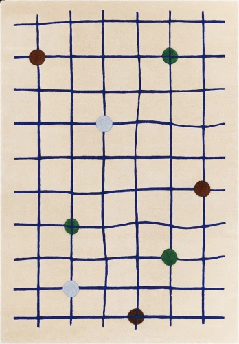 Dywan wełniany Carpets & More X Malwina Konopacka London Circus 5510 Voyage