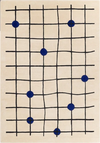 Dywan wełniany Carpets & More X Malwina Konopacka Londyn Cobalt 5509 Voyage