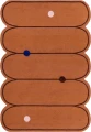 Dywan wełniany Carpets & More X Malwina Konopacka Paris Terracotta 5504 Voyage