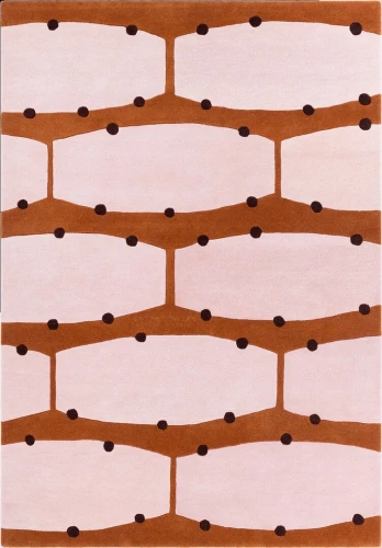 Dywan wełniany Carpets & More X Malwina Konopacka Rio Terracotta 5523 Voyage