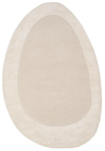 Dywan owalny Carpets & More SHAPES LAKE WHITE 5111