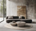 Dywan owalny Carpets & More SHAPES LAKE WHITE 5111